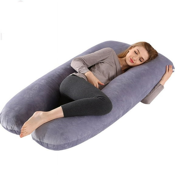 U-Shaped Maternity Pillow,Comfortable and Breathable Pregnant Pillow,Support for Abdomen, Legs