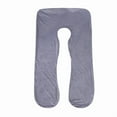 thumbnail image 1 of U-Shaped Maternity Pillow with Removable Washable Cover, Comfortable Support for Pregnant Women, Pregnancy Pillow for Rest, 1 of 1