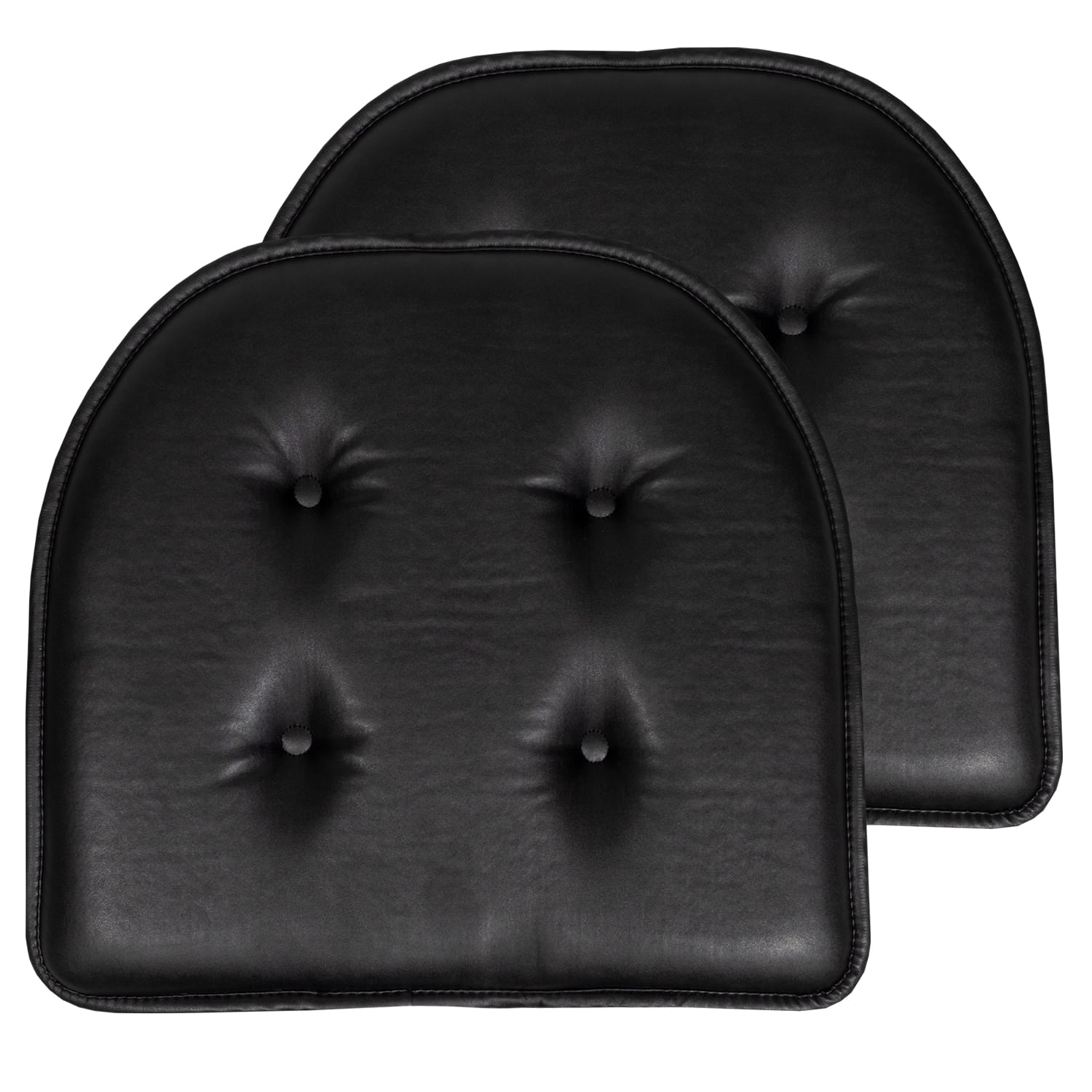 Master Memory-Foam Seat Cushion, 17H x 17 1/2W x 2 3/4D, Black