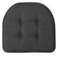 thumbnail image 1 of U-Shaped Memory Foam No Slip Back 17 x 16 Chair Pad Cushion 4 Pack, 1 of 6
