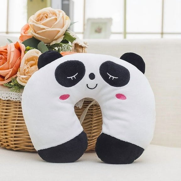 U-Shaped Neck Pillow under $5! Cagogo Cute U-Shaped Neck Pillow, Animal Shaped Travel Pillow, Ergonomic Support Pillow for Office Car, Soft Plush Comfort Pillow,KidsAdult Nap Pillow