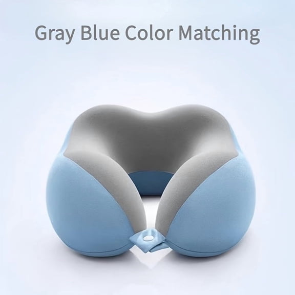 U-Shaped Neck Pillow for Adults,Ergonomic Travel & Office Nap Support, Medium Soft Comfort for Neck Protection, Neck Pillow