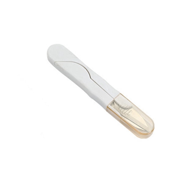 U-Shaped Sewing Scissors, Stainless Steel Thread Trimmer With Protective Cap, Ideal For Embroidery Cross- Yarn Fabric Crafting Home Office Use