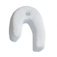 UShaped Side Sleeper Pillow with Ear Hole,J Pillows for Side Sleeping,Orthopedic Ear Hole