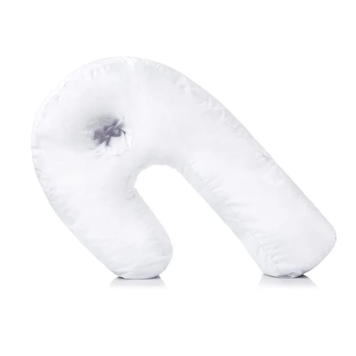 UShaped Side Sleeper Pillow with Ear Hole,J Pillows for Side Sleeping