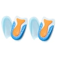 thumbnail image 1 of U-Shaped Silicone Gel Heel Pads, Soft Cushion Heel Inserts for Men Women Comfort Heel Support Insoles for Daily Walking Standing, 2Pair,S for Woman, 1 of 9