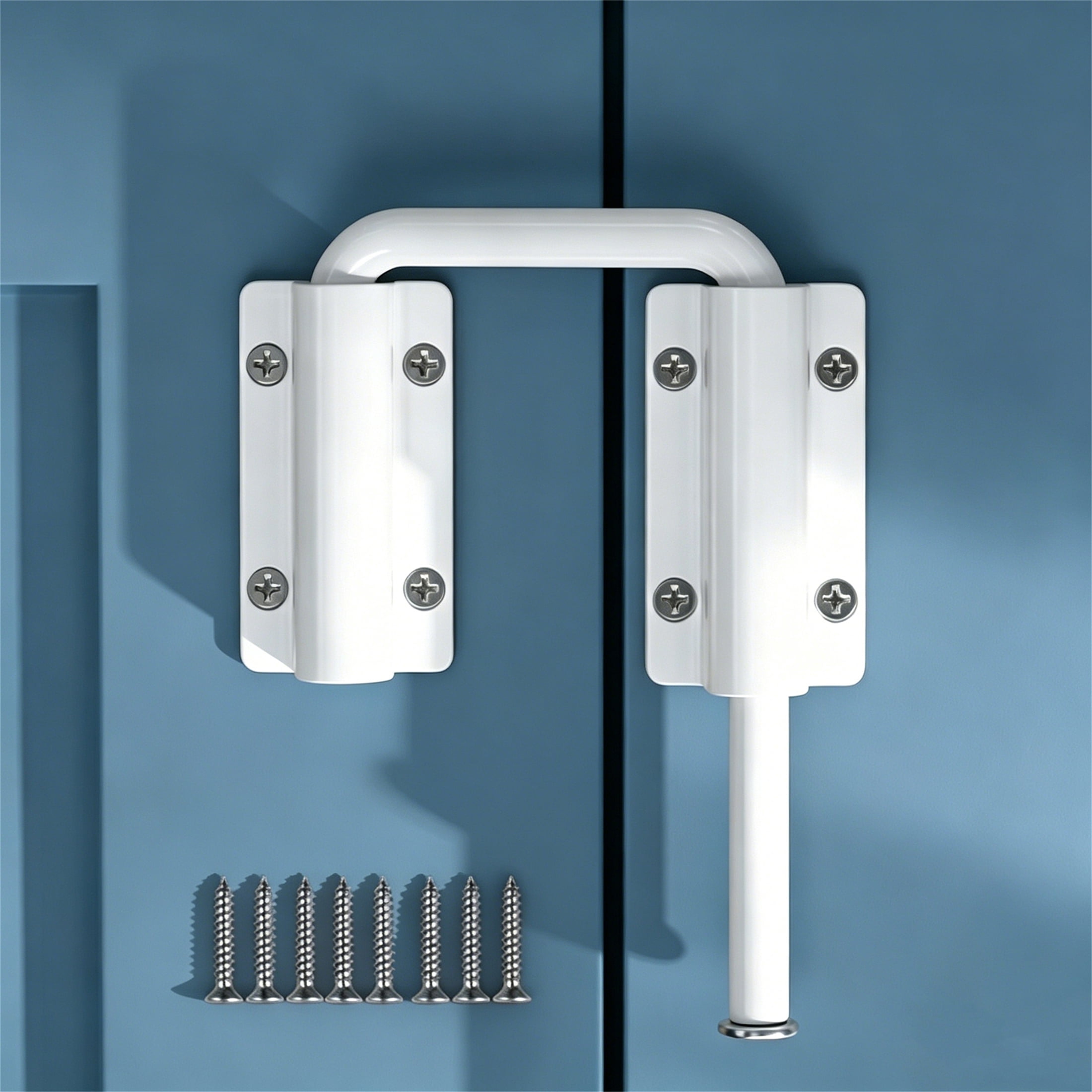 U-Shaped Sliding Door Loop Lock 1Pc, U Bolt Lock Anti-Theft Loop Bolt ...