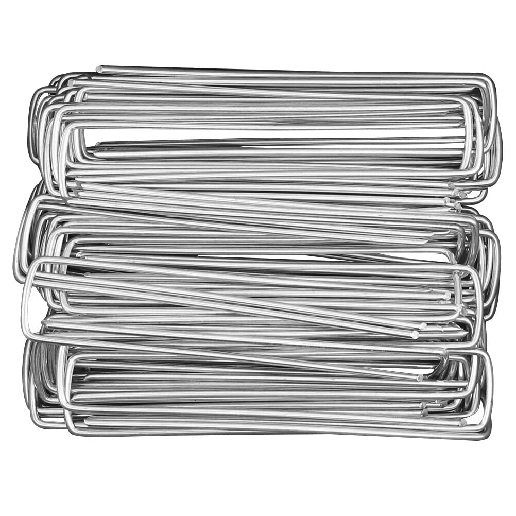 UShaped Stakes Landscape Pin Nail Irrigation Hose Garden Staple