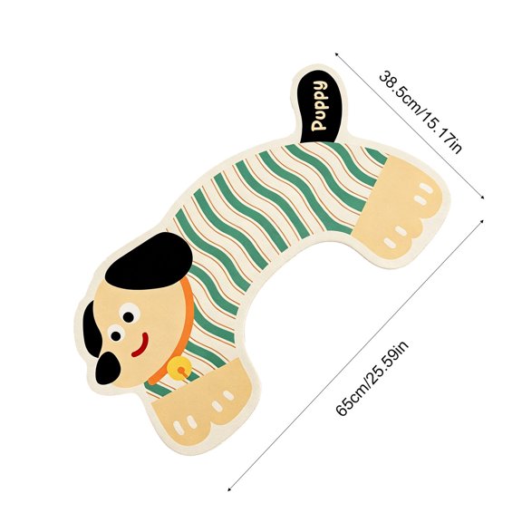 U Shaped Toilet Mat, Diatomaceous Earth U-shaped Toilet-base Coverage for Bathroom Floor Home Decor Everyday Family Decor