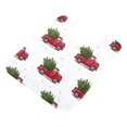 thumbnail image 1 of U-Shaped Toilet Mat Plush Bathroom Rug Mat Non Slip Bathroom Mats Truck Carrying Tree Pattern, 1 of 5