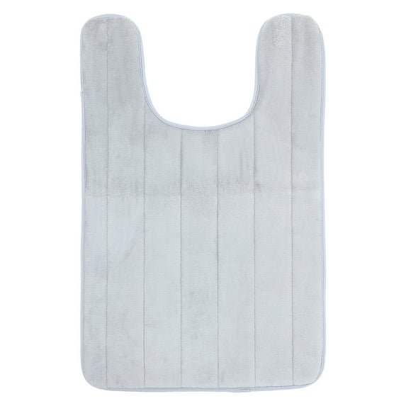 Eease Simple U Shape Toilet Feet Cushion Bathroom Toilet Ground Mat Toilet Floor Pad
