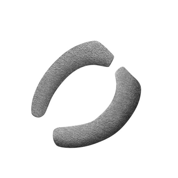 U - Shaped Toilet Seat Cushion/Pad, Universal Toilet Seat Cover Pad , Thickened Washable Polyester Fiber, Soft Warm Breathable Commode Seat Cushion, Easy Installation, Fits Round & Rectangular Seats