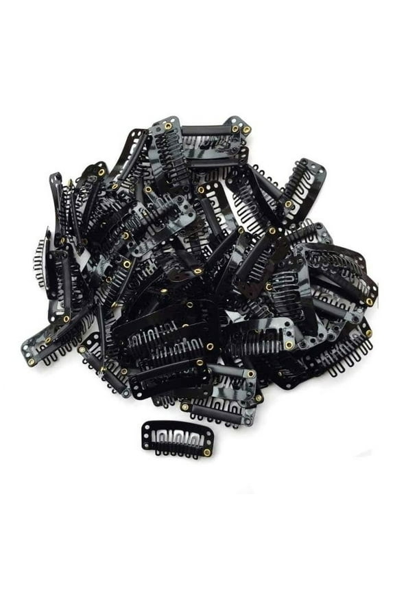 U Snap Wig Clips for Hair Extensions Weft Secure Hold Styling Barrettes 40