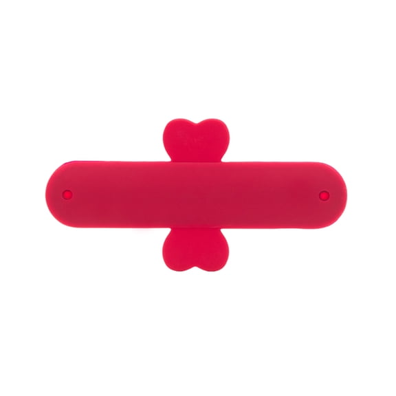 U-Stand Mobile Device Stand & Handle Peel and Stick in Red