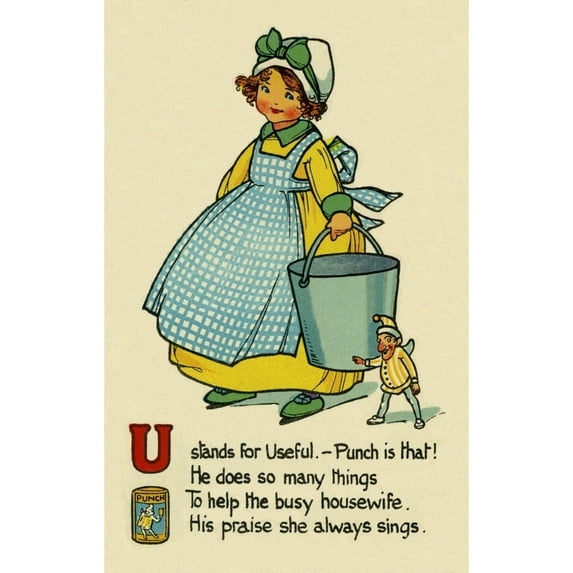 U Stands For Usefula Poster Print By Mary Evans Peter & Dawn Cope Collection (18 X 24)
