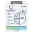 thumbnail image 1 of U Style Antimicrobial Acrylic Clipboard with Microban ®, 12.44" x 8.89", Low Profile Clip, White, 1 of 8