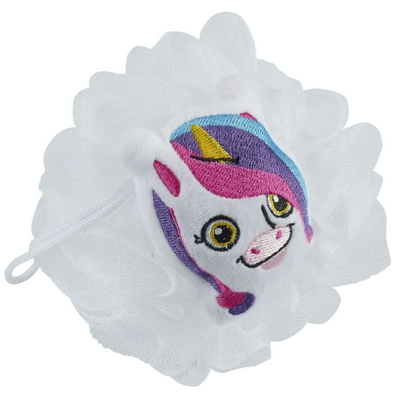 U Style Critter Bath Sponge and Shower Loofah, Unicorn
