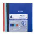 thumbnail image 1 of U Style Microban Two-Pocket Paper Folder, 11x9.5, Assorted, 4 per Pack, 4917, 1 of 11