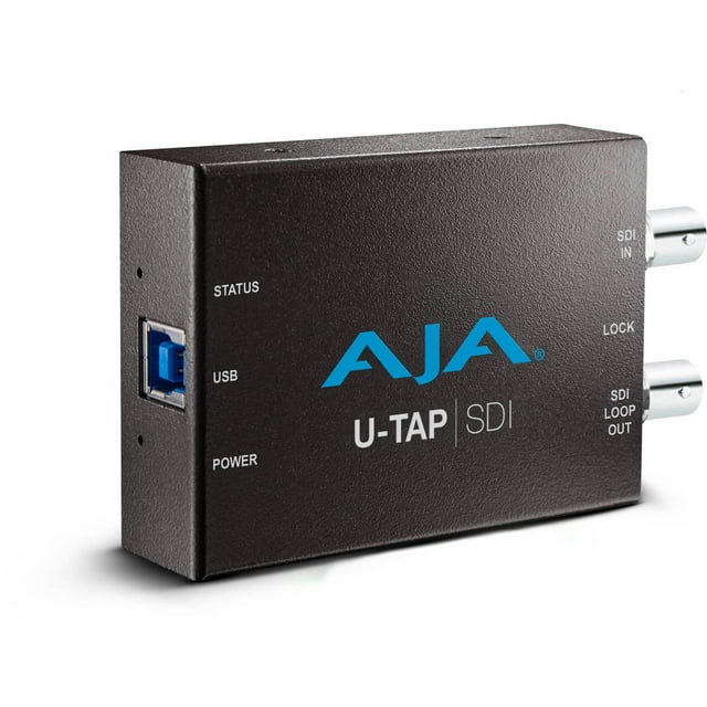 AJA U-TAP SDI Simple USB 3.0 Powered SDI Capture Device - Walmart ...