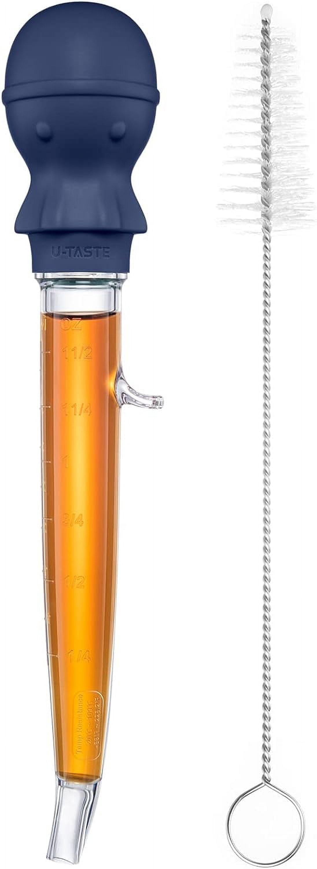 U-Taste 1.5oz Angled Turkey Baster - 228.2°F Heat Resistant Food Grade ...