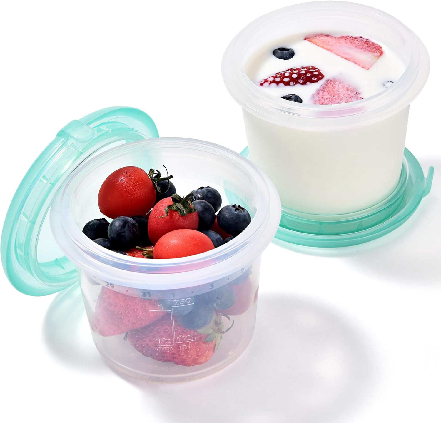U-Taste 1 Cup Silicone Food Container: Small Kitchen Storage with ...