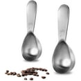 thumbnail image 1 of U-Taste 18/8 Stainless Steel Coffee Scoop: Durable Metal Kitchen Baking Cooking Measuring Coffee Scoop 1 Tablespoon Set of 2, 1 of 9