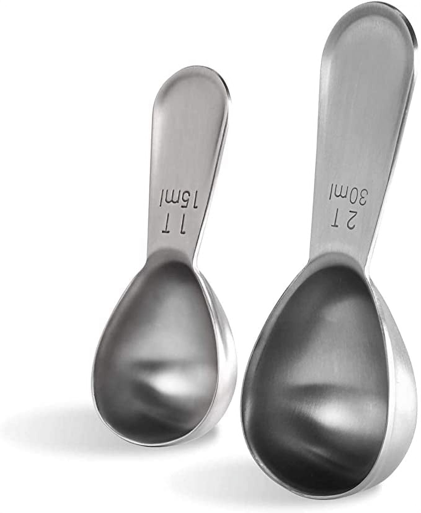Prepsolutions Stainless Steel 3-Piece Measuring Scoops, Size: Various