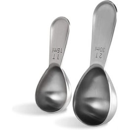 Uxcell Micro Spoons 10 Gram Measuring Scoop Plastic Flat Bottom Mini Spoon  30 Pack 