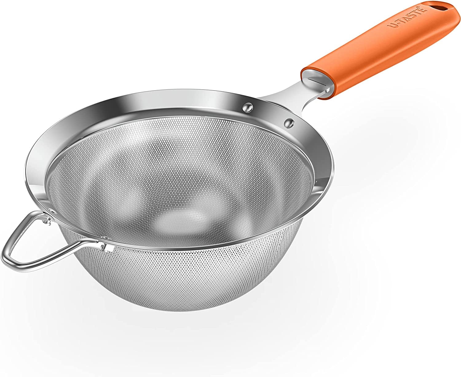 Straner Mesh U-Taste 18/8 Stainless Steel Mesh Strainer, 30 Mesh Fine Sieve Food ...
