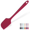 thumbnail image 1 of U-Taste 600°F High Heat Resistant 11.38in Silicone Large Spatula, BPA-Free Food Grade Kitchen Cooking Baking Mixing One Piece Seamless Flexible Rubber Bowl Scraper for Nonstick Cookware (Red), 1 of 9