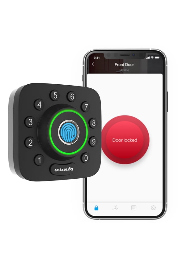 U-Bolt Pro Bluetooth 6-in-1 Fingerprint and Keypad Smart Home Lock