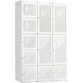 UToBe Portable Wardrobe Closet, Folding Bedroom Armoire, Clothes