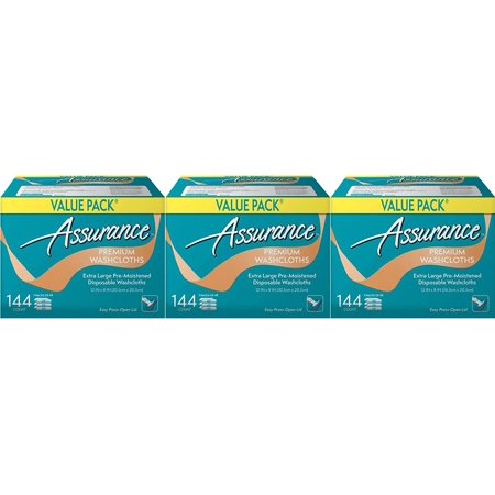 ..U-Trust  Premium Washcloths Value Pack 144 Count Carton, 3-Pack