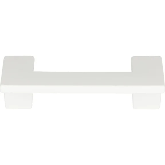 U Turn 2 1/2" Center To Center Bar Pull High White Gloss
