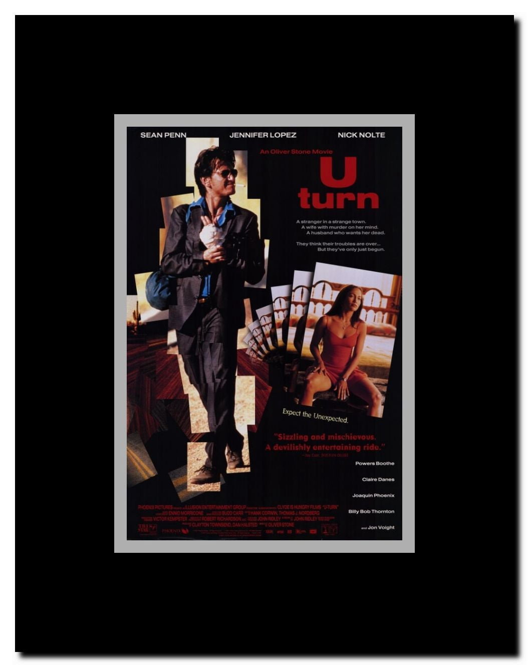 U-Turn Framed Movie Poster