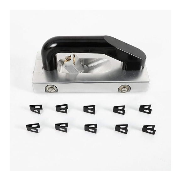 U Type Blade Wheeled Groover, Manual Floor Grooving Slotting Pull Hand Flooring Tool Slotter, PVC Vinyl Welding Plastic Welding Kit for PVC Sheet Flooring, Homogeneous Sheet Flooring