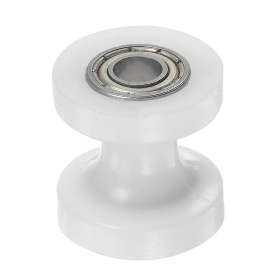 U Type Groove Pulley Nylon Coated Roller Bearing 5x18x18mm U Groove Guide Wheel for Doors Window