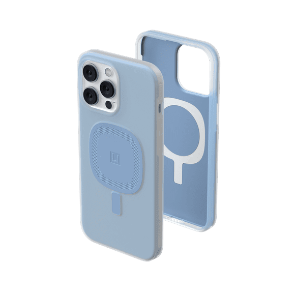 [U] by UAG iPhone 14 Pro Max Case Blue Cerulean 6.7" Lucent 2.0 Build-in Magnet Compatible with MagSafe Charging Slim Lightweight Opaque Protective Cover by URBAN ARMOR GEAR