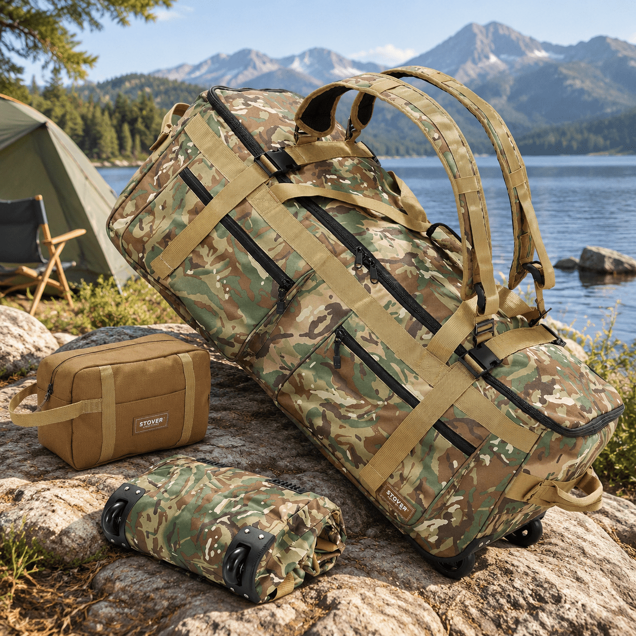 U-Zip Voyager Camouflage Rolling