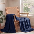 thumbnail image 1 of U by Bedsure Pageant Blue Fleece Throw-XL Blanket for Couch - Super Soft Cozy Blankets for Women, Girls, 50x70 inches, 1 of 8