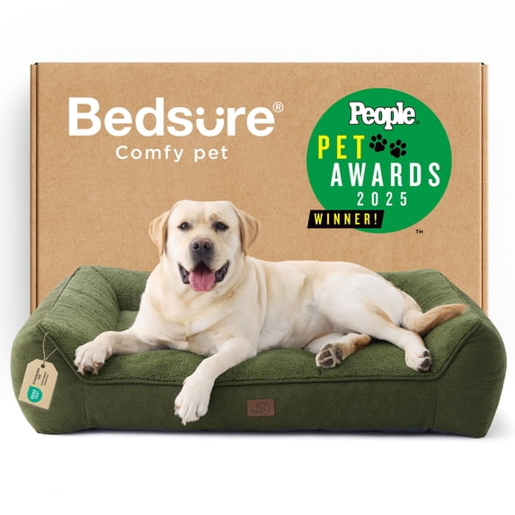 U by Bedsure SupportMax Extra Thick Orthopedic XL Dog Bed for Extra Large Dogs