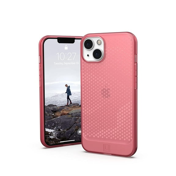 [U] by UAG iPhone 13 Case [6.1-inch screen] Lucent Slim Fit Lightweight Stylish Transparent Impact Resistant Protective Phone Cover, Clay