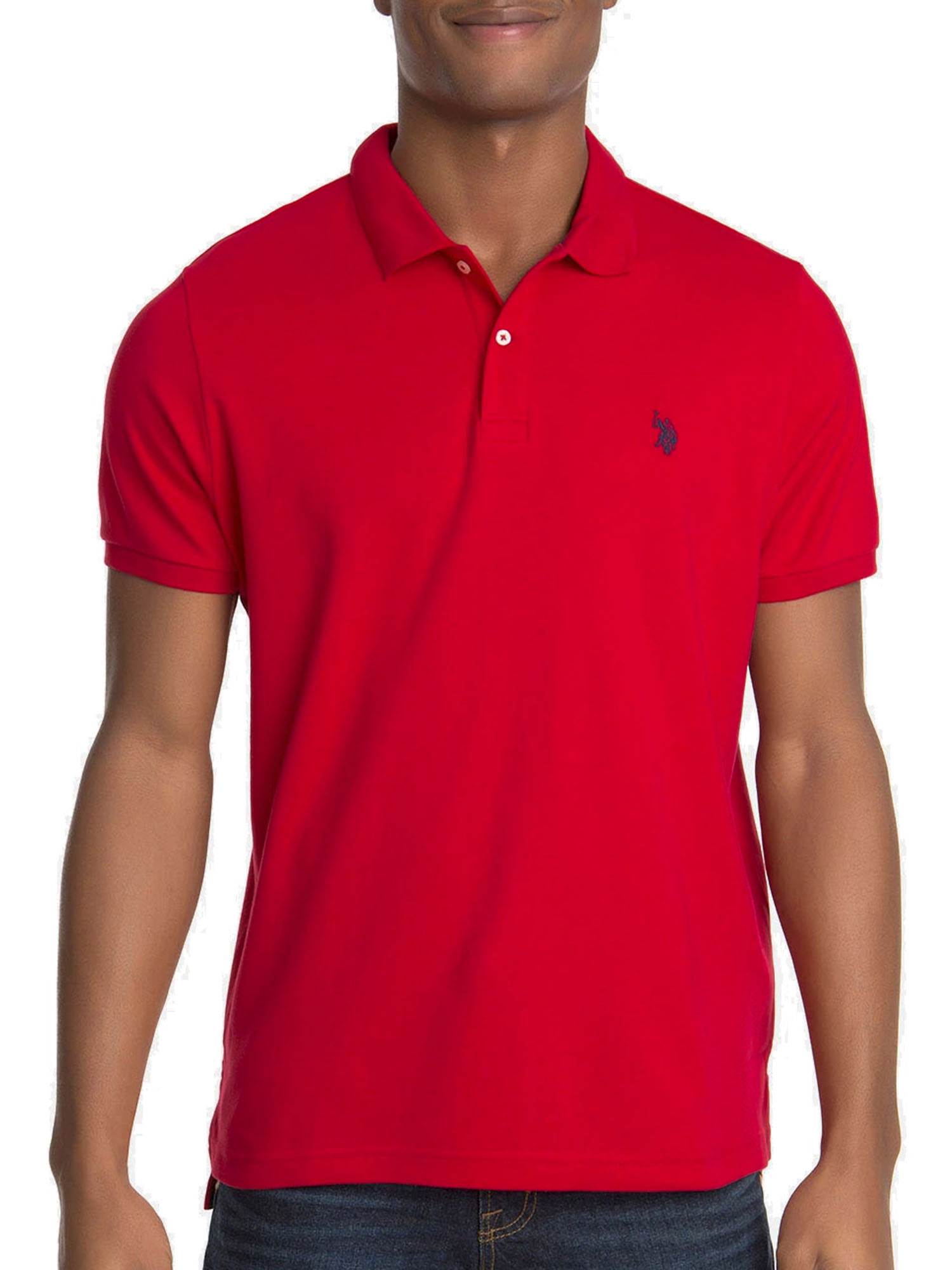 U.s. Polo Assn. Mens Interlock Polo T-Shirt - image 1 of 7