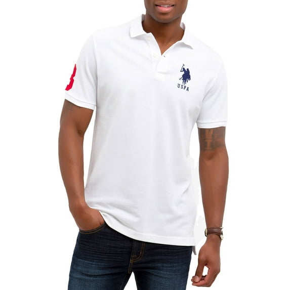 U.s. Polo Assn. Mens Pique Polo T-Shirt
