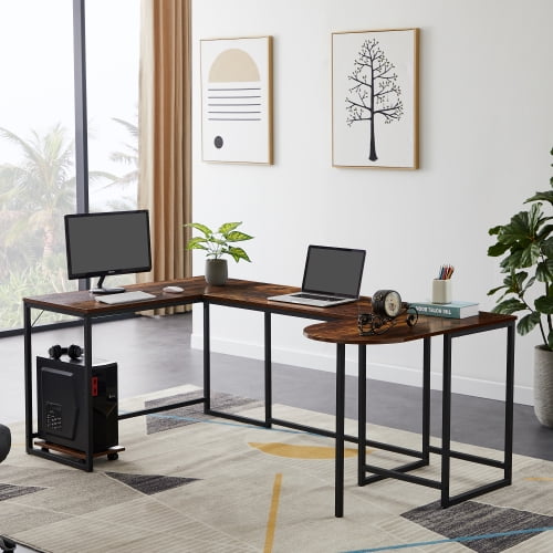 U shaped desk walmart deals