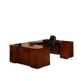thumbnail image 1 of U-SHAPED CONFIGURATIONS (Executive "U," Straight Front, Right Bridge, PBF-Desk, FF-Credenza), Espresso, 1 of 1