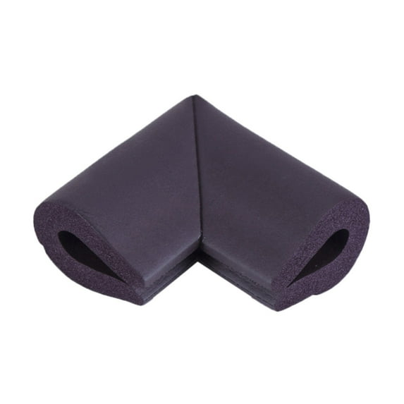 U-shaped anti-collision corner brown, 4Pcs U Shape Baby Anti Collision Table Desk Edge Corner Protector Cover U Angle Table Corner Baby Thickened Protective Cover Corner