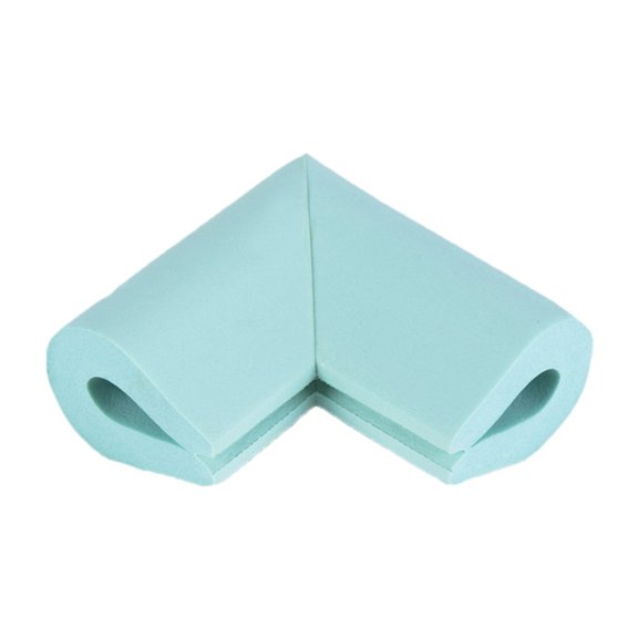 U-shaped anti-collision corners, light green, 4Pcs U Shape Baby Anti Collision Table Desk Edge Corner Protector Cover U Angle Table Corner Baby Thickened Protective Cover Corner
