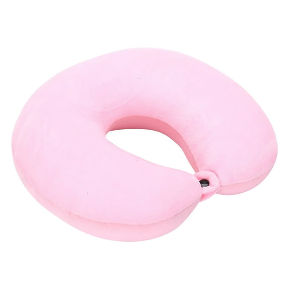 U-shaped memory foam neck pillow—contours to your head, covered in breathable fabric. Washable, packable, and your best friend on red-eyes or road trips.