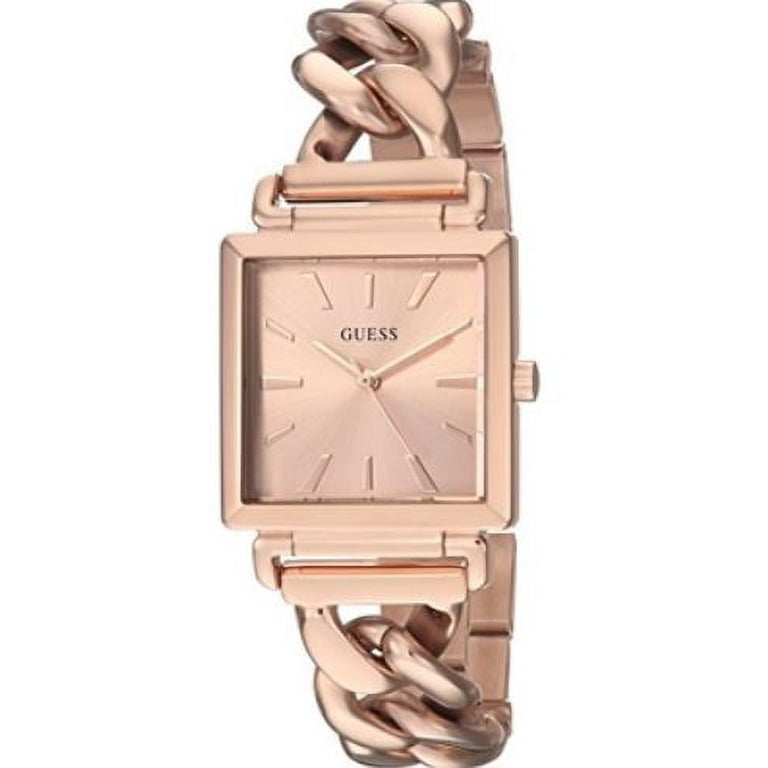 GUESS ROSE GOLD STAINLESS STEEL WATCH WOMEN\'S Amazon.com: GUESS Rose Gold-Tone and Crystal Multifunction  main image 2